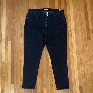 Madewell Petite 10" High-Rise Skinny Jeans